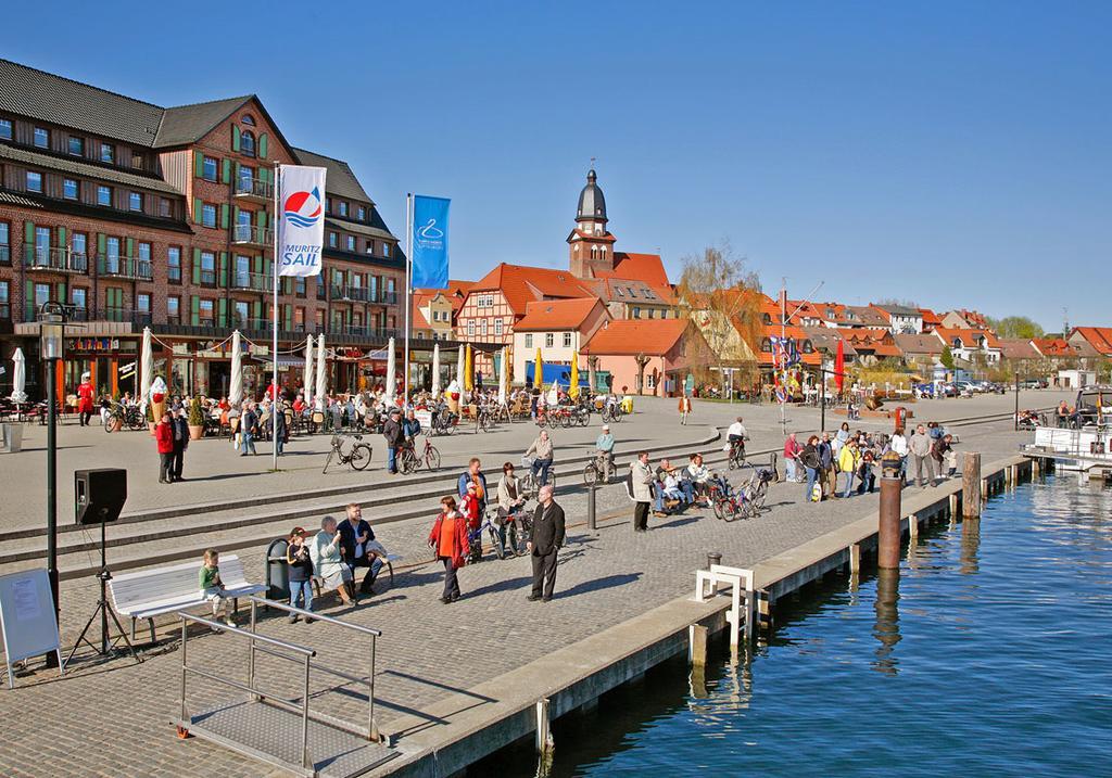 Uferpromenade Lejlighed Waren  Eksteriør billede